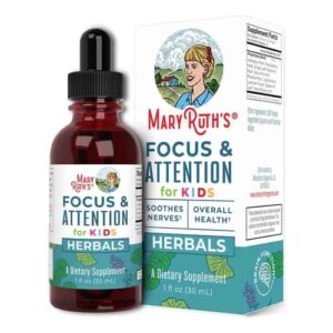 MaryRuth's Organic Kids Focus & Attention Liquid Extract.