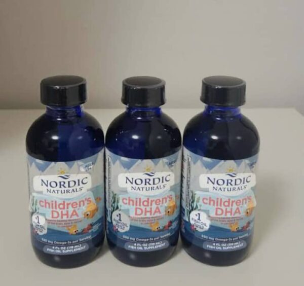 Nordic Naturals Children's DHA™️ omega3 fish oil supplement.