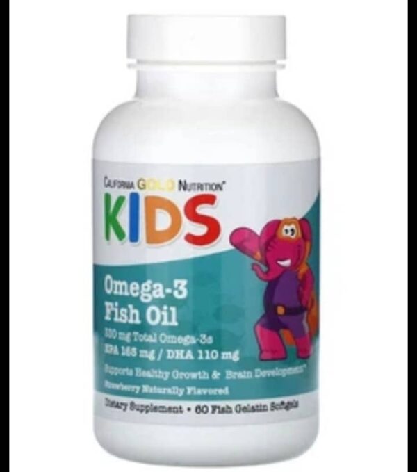 California Gold Nutrition Kid's Omega3 Fish Oil