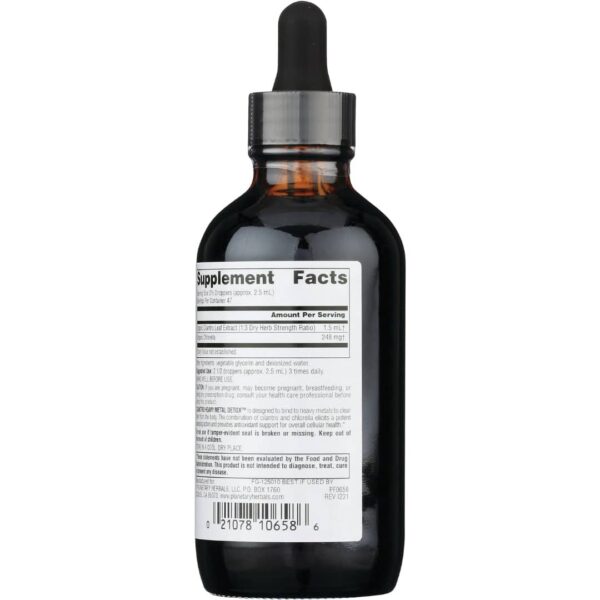 Organic Herbals Cilantro Heavy Metal Detox.