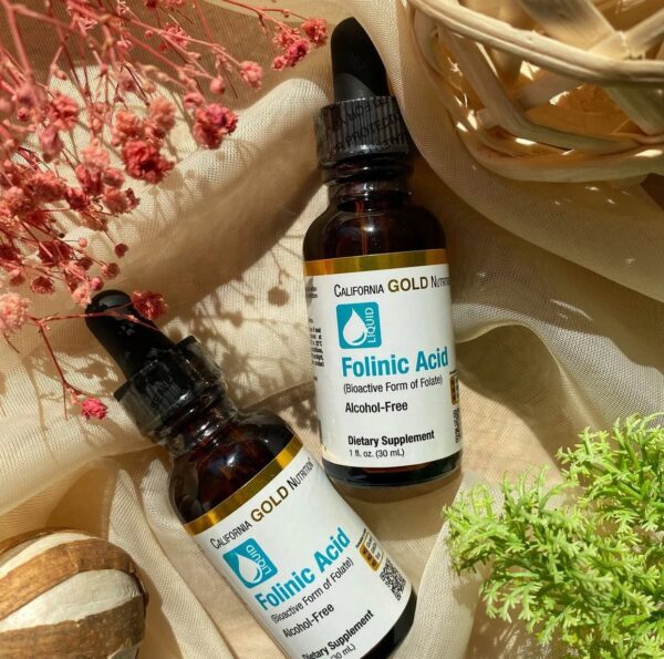 California Gold Nutrition Liquid Folinic Acid