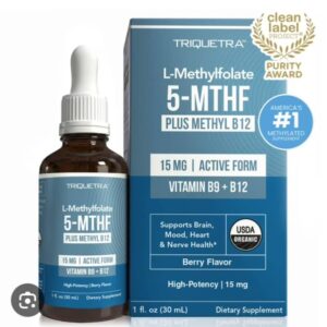 WhatsApp Image 2026-04-11 at 8.33.42 AM L-Methylfolate 5-MTHF Plus Methyl B12 liquid dietary supplement.