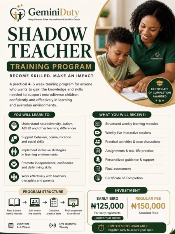 dd4c35ae-3ac8-47da-afd0-fa0cd237503b Shadow Teacher Training Programme